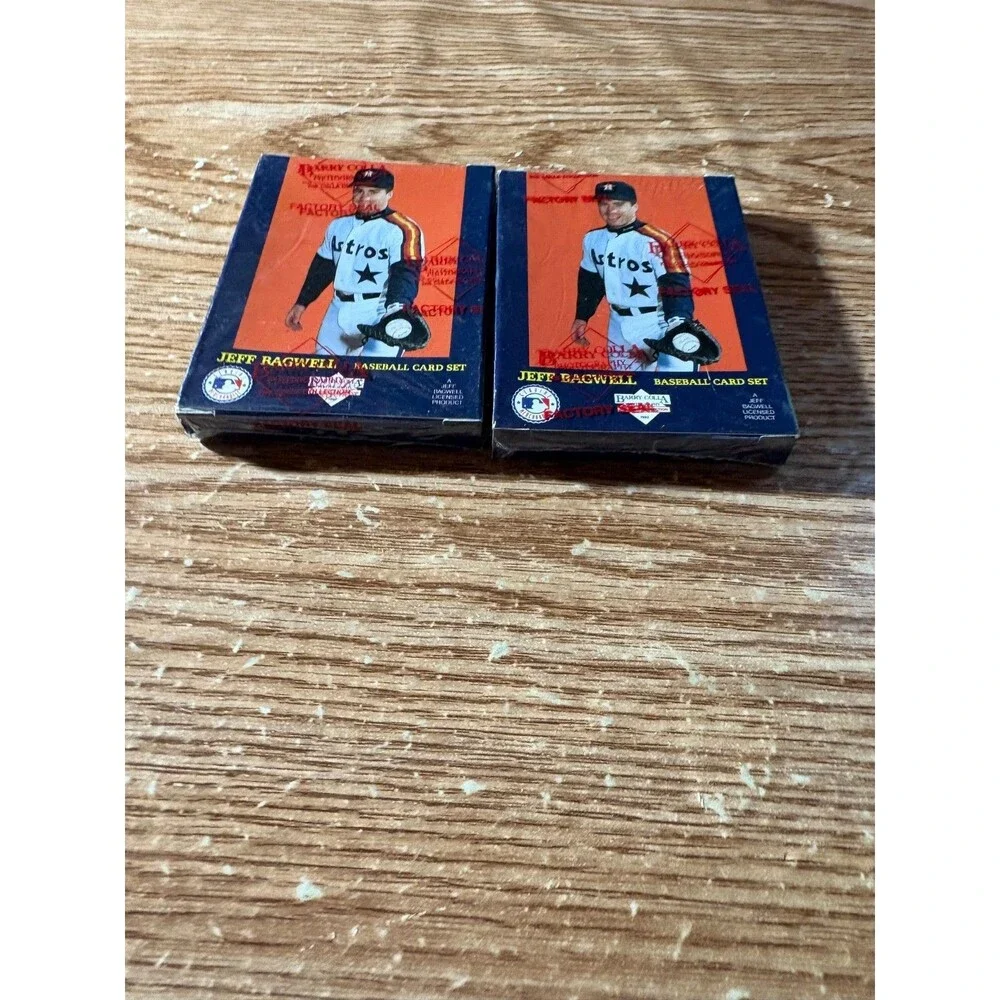Jeff Bagwell 1992 Barry Colla Collection 12 Card Set Astros Lot 0F 2 Sealed